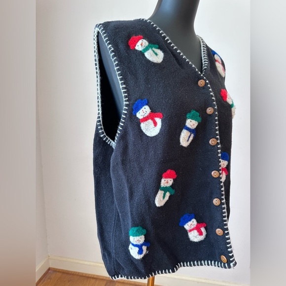 Vintage Marisa Christina Woman's The Christmas Collection 2000 Vest Size XL - Picture 2 of 4